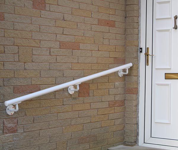 Wall mounted handrails