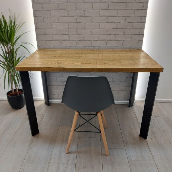Industrial Desk with Single Pin Legs – The HORBURY